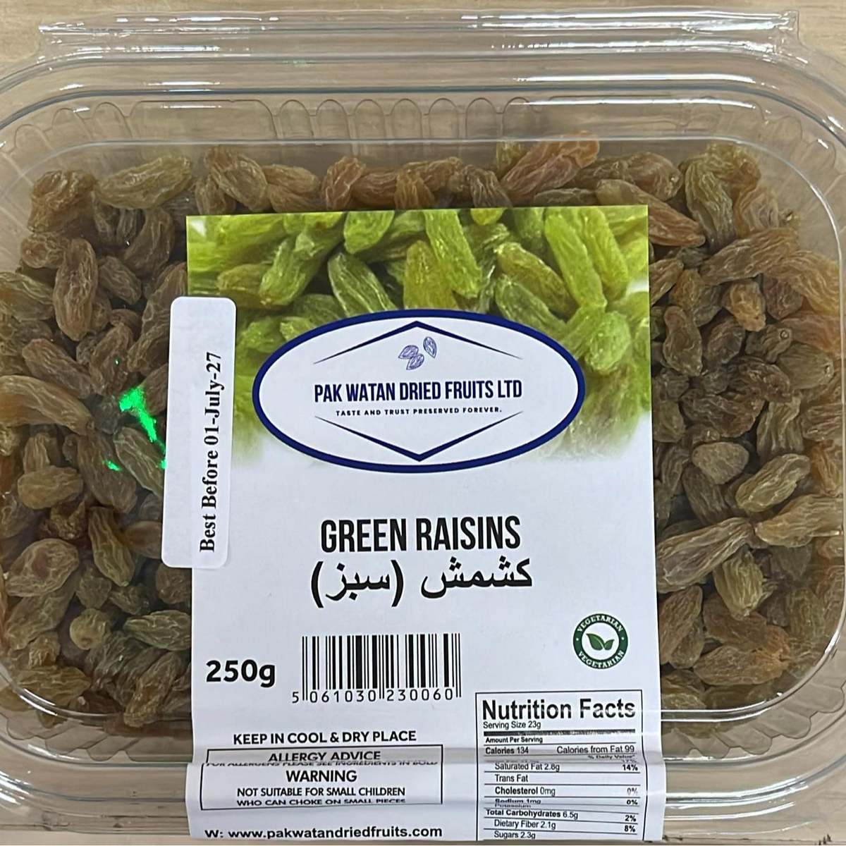 Green Kishmish Raisins