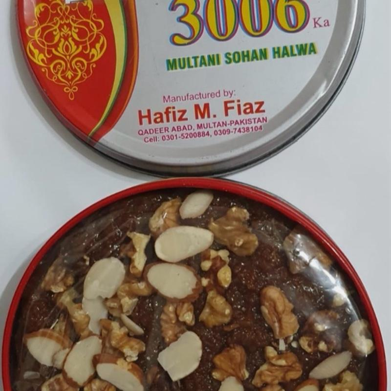Hafiz Multani Halwa (500g) Imported Directly From Pakistan Snack Dry Nuts with Almonds & Walnuts