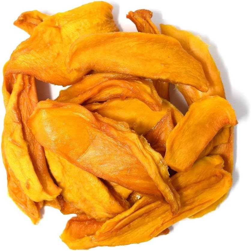 Dried Mango (No Added Sugar) - Organic dried mango unsweetened- Dried mango snacks