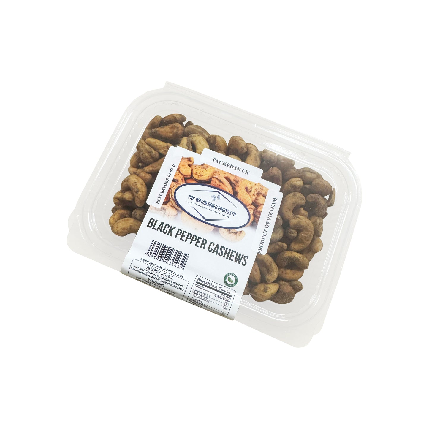 Black Pepper Cashews