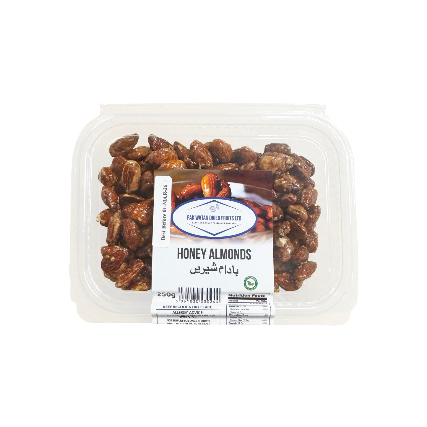 Almonds (Honey Roasted)- Badaam Honey Roasted