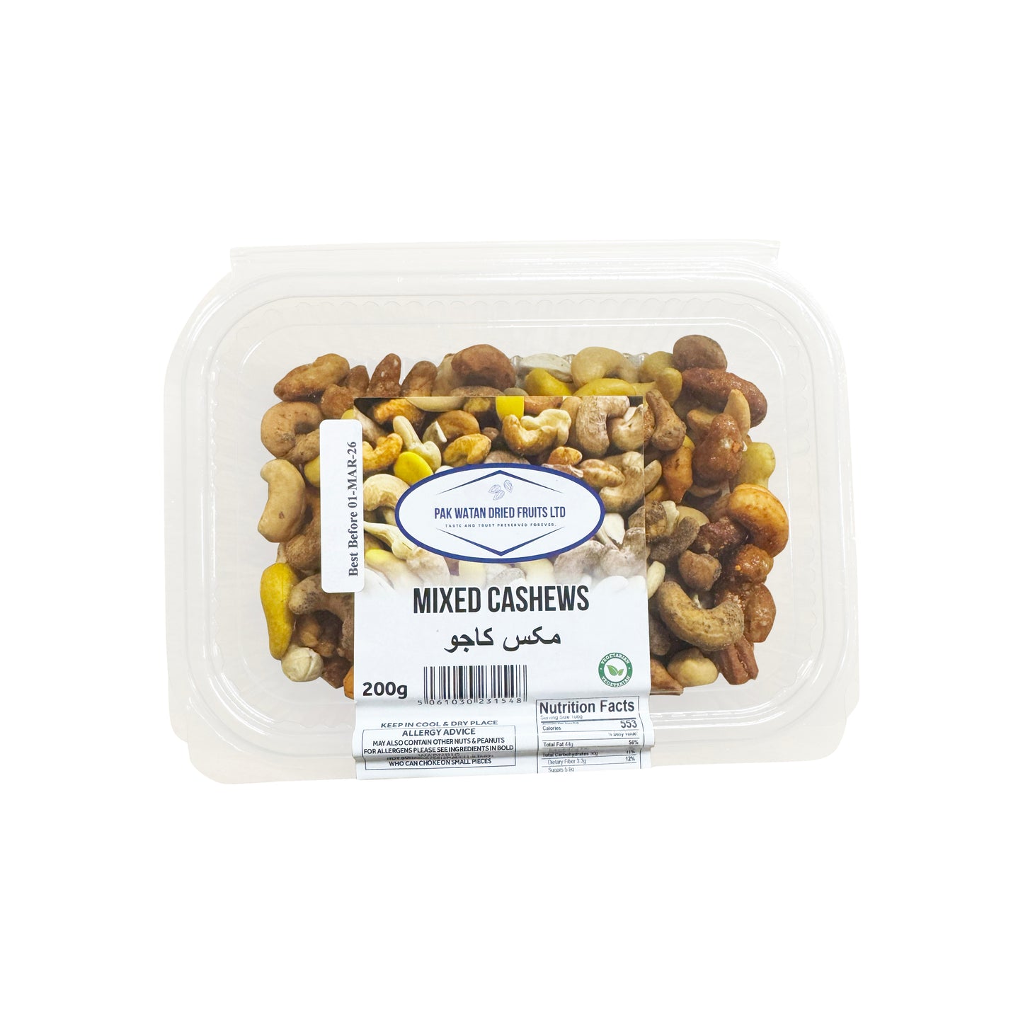 Mixed Cashews (8 Flavours)