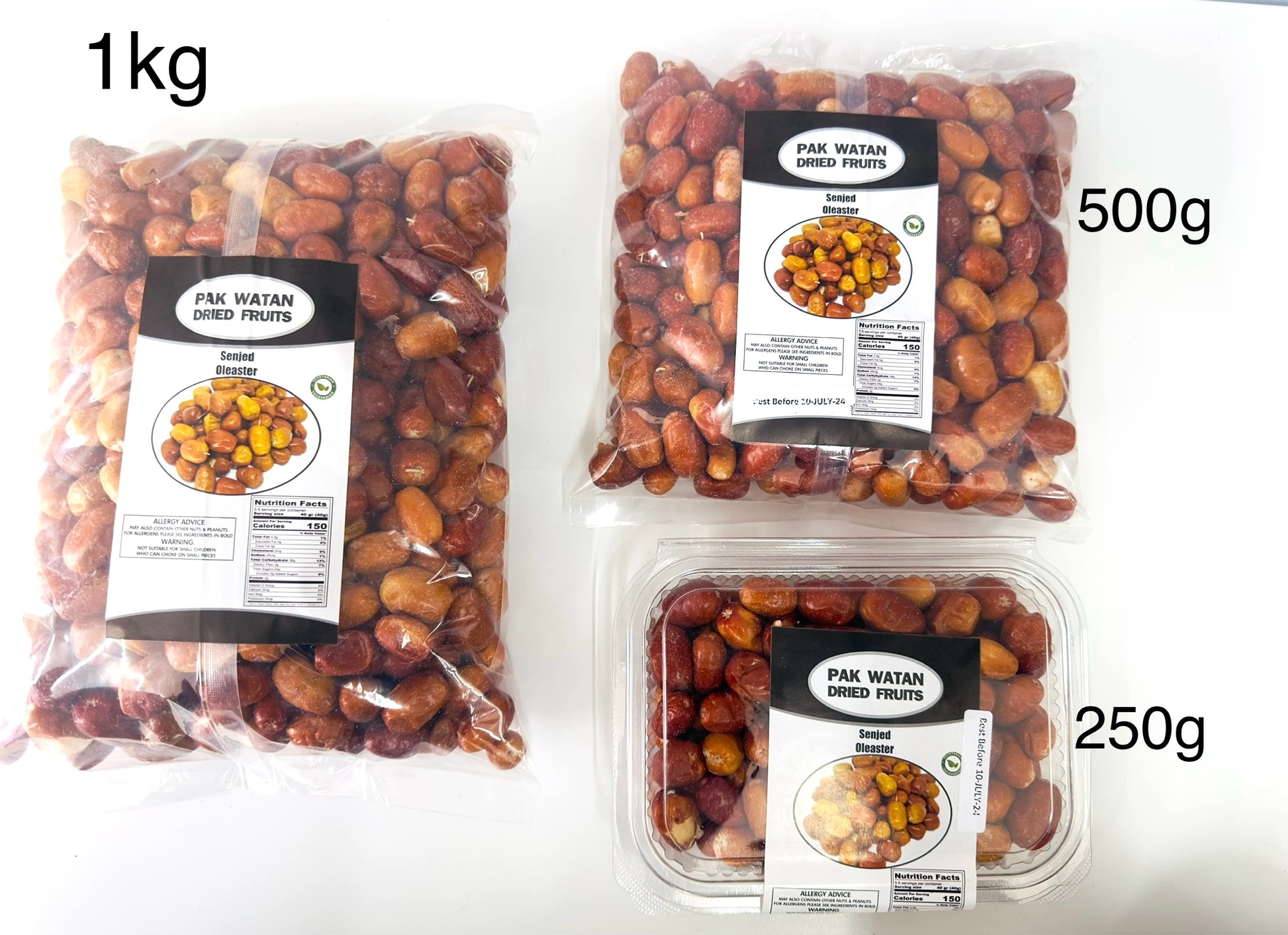 Silverberry (Senjed) - Oleaster- Sanzalay - Pak Watan Dried Fruits Ltd.