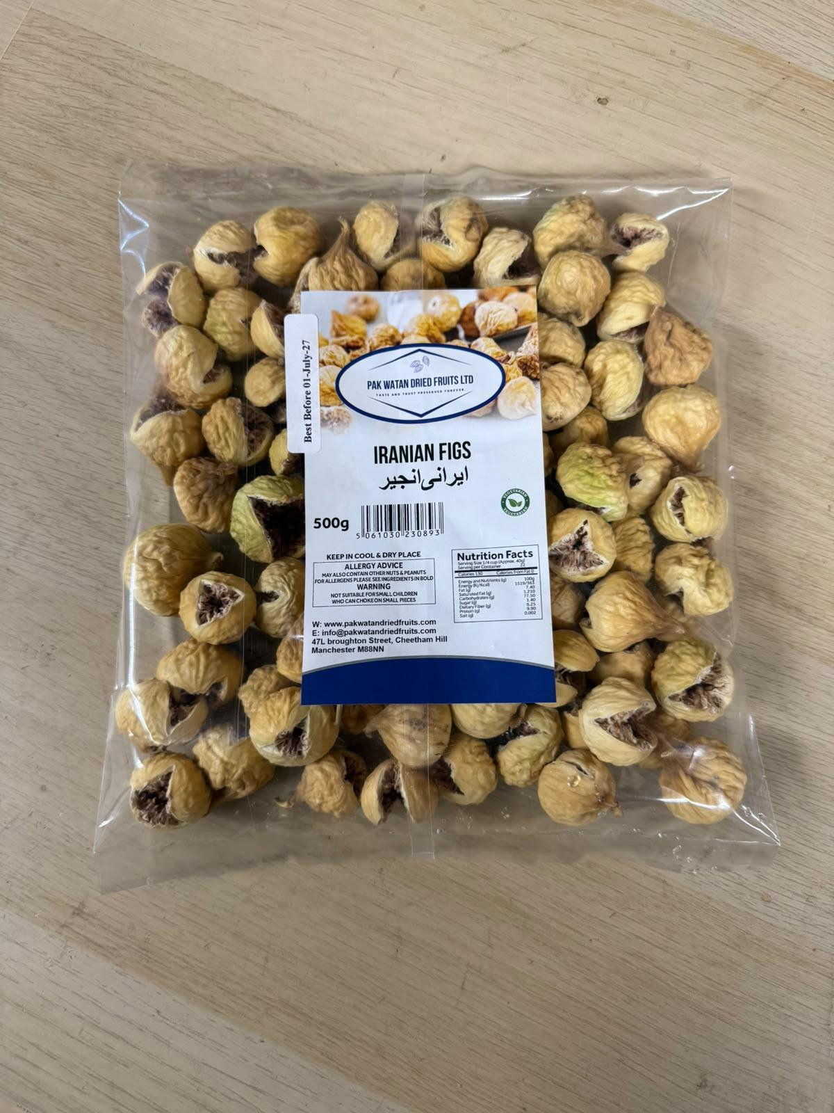 Iranian Superior dried figs