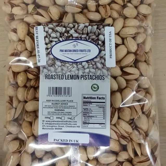 Lemon Roasted Pistachios