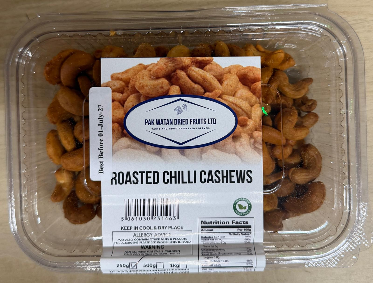 Roasted Chilli Cashews
