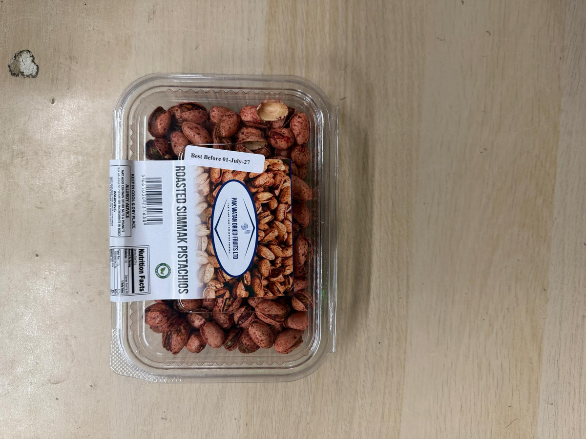 Roasted Summak Pistachios – Crunchy Flavoured Pistachio Nuts Snack