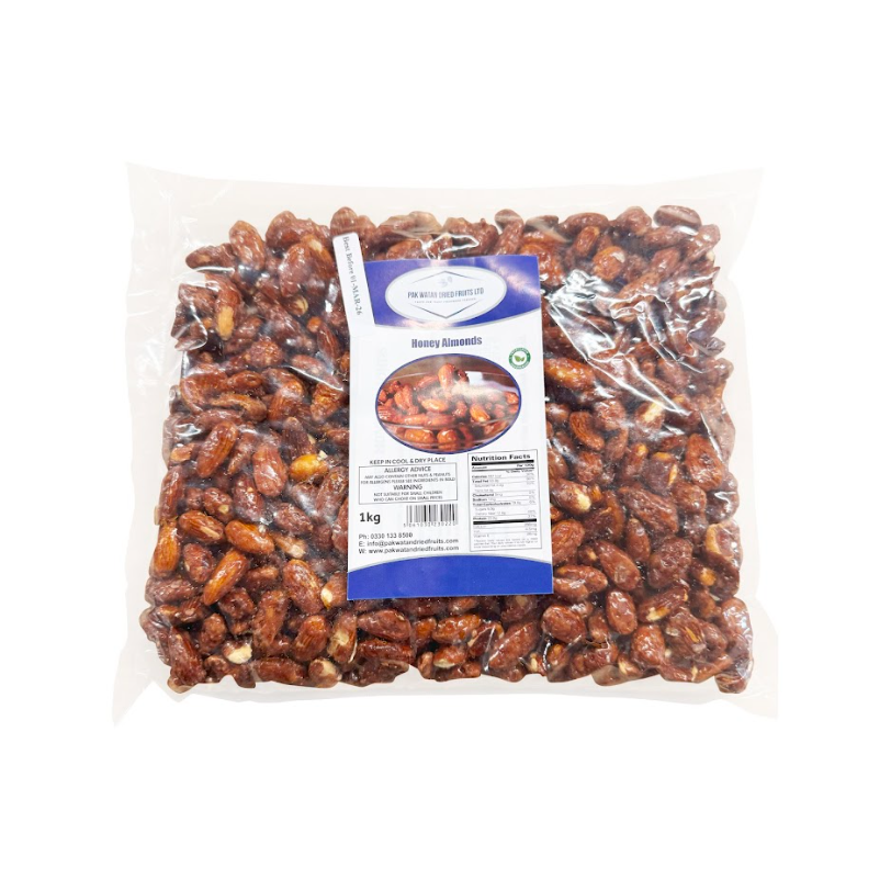 Almonds (Honey Roasted)- Badaam Honey Roasted