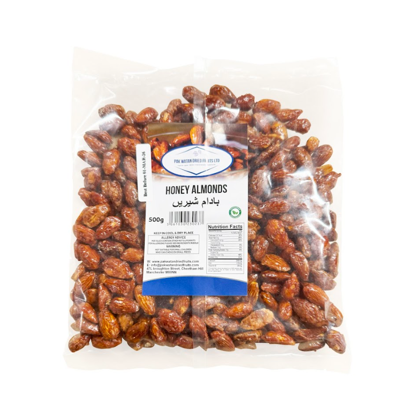 Almonds (Honey Roasted)- Badaam Honey Roasted