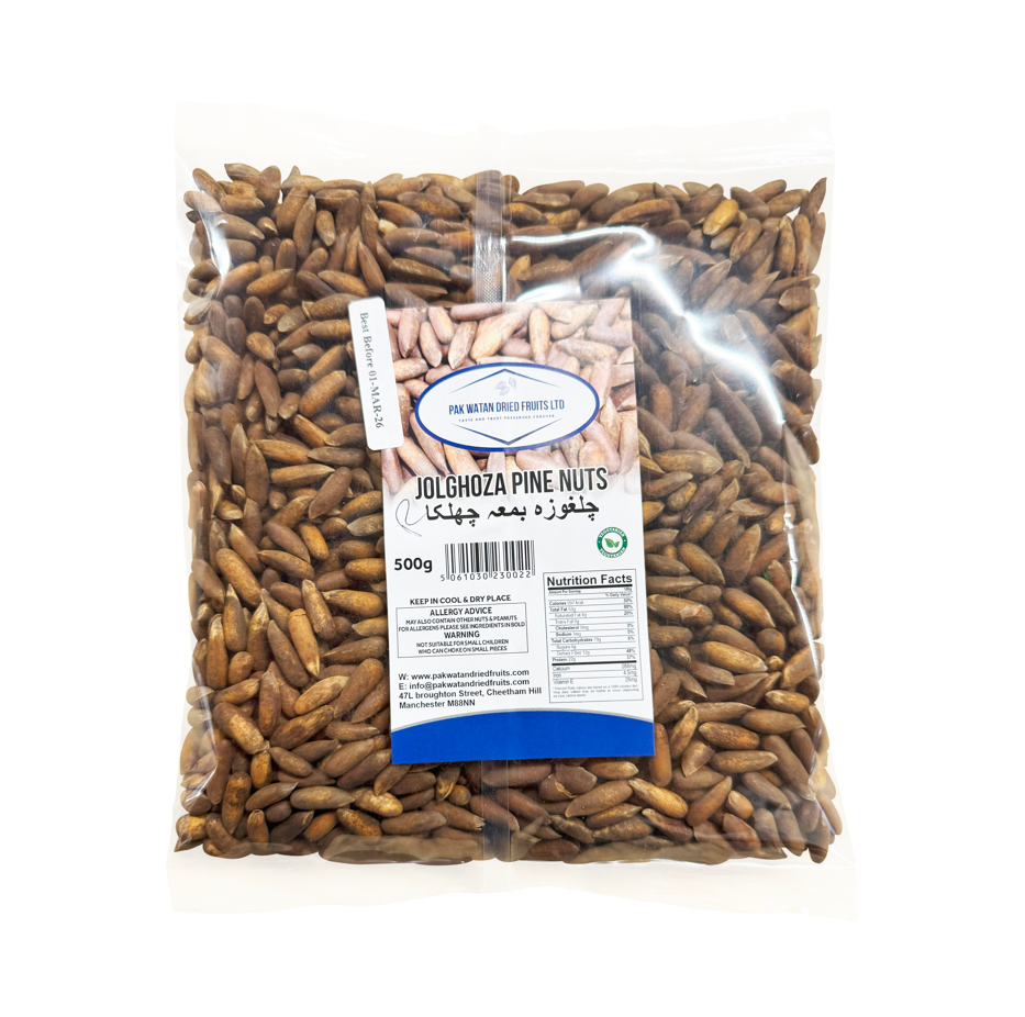 Pine Nuts Chillghoza- Chilgoza with shell