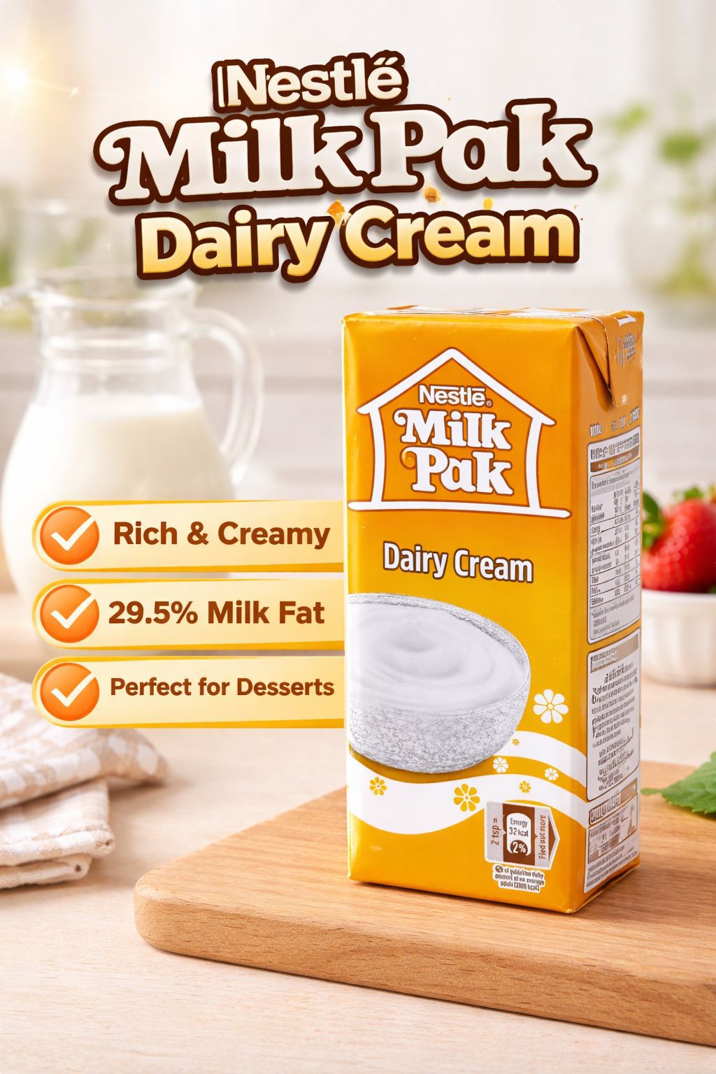 Nestle Milk Pak Dairy Cream (200ML)