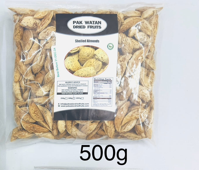 Almonds with Shell Kaghzi - Afghani - Pak Watan Dried Fruits Ltd.