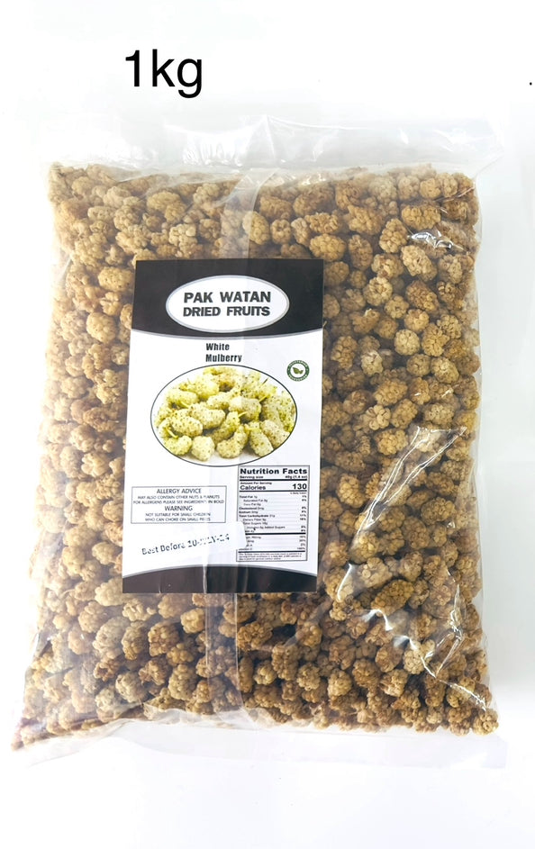 White Mulberries Dried - Speen Totaan - Pak Watan Dried Fruits Ltd.