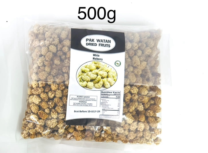 White Mulberries Dried - Speen Totaan - Pak Watan Dried Fruits Ltd.